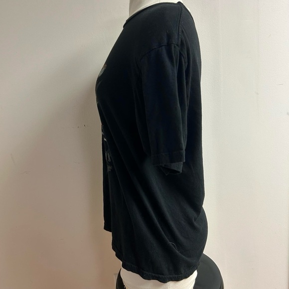 Obsessive Love Floral Graphic Print 100% cotton Top size L - Picture 5 of 8